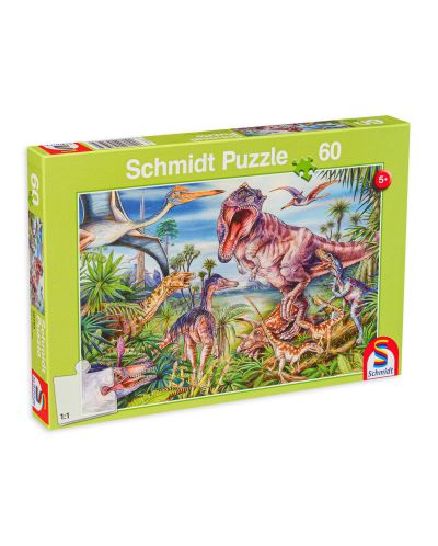 Пъзел Schmidt от 60 части - Динозаври - 1