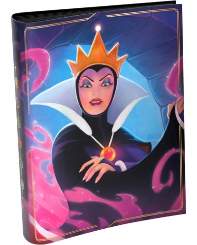 Папка за съхранение на карти Disney Lorcana The First Chapter: 10 Page Portfolio - The Evil Queen - 3