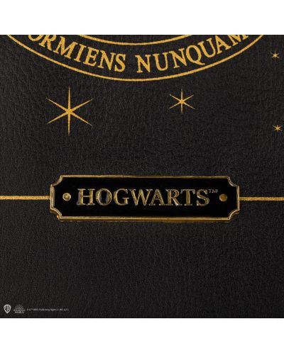 Пазарска чанта Cine Replicas Movies: Harry Potter - Hogwarts (Black) - 5