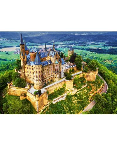 Пъзел Trefl от 1000 части - Замъкът Хоенцолерн, Германия - 2