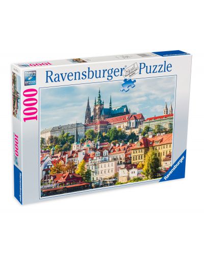 Пъзел Ravensburger от 1000 части - Замъка в Прага - 1