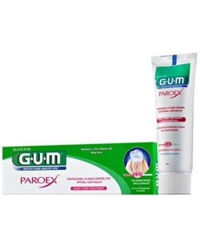 Gum Паста за зъби Paroex, с 0.12% хлорхексидин, 75 ml - 1
