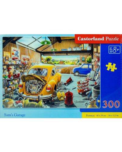 Пъзел Castorland от 300 части - Ретро гараж - 1