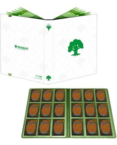 Папка за съхранение на карти Ultra Pro - Mana 8, 9-Pocket PRO-Binder, MTG: Forest (360 бр.)	 - 2