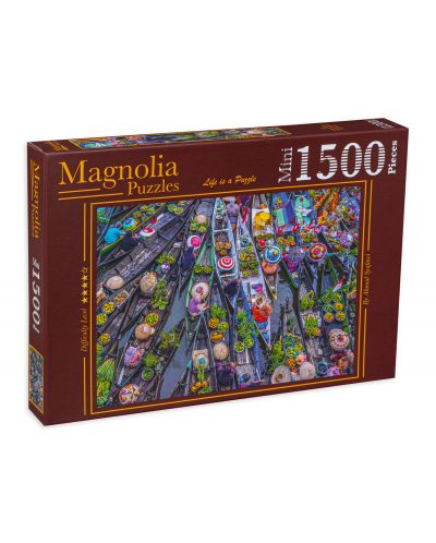 Пъзел Magnolia от 1500 части - Пазар - 1