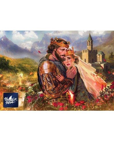 Пъзел Black Sea от 1000 части - Последната целувка на цар Иван, Калоян Стоянов - 2
