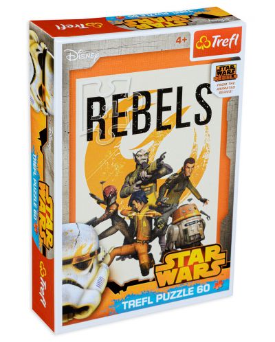Пъзел Trefl от 60 части - Star Wars Rebels - 1
