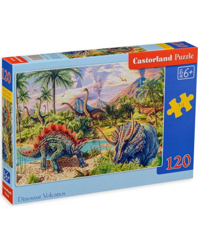 Пъзел Castorland от 120 части - Динозаври - 1