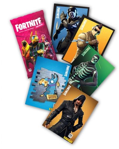 Panini FORTNITE Reloaded official trading cards - Пакет с 4 бр. карти - 2