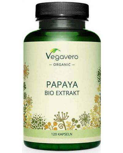 Papaya Bio Extrakt, 120 капсули, Vegavero - 1