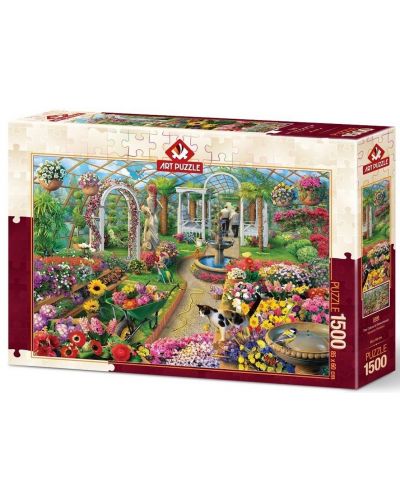 Пъзел Art Puzzle от 1500 части - Цветен рай - 1