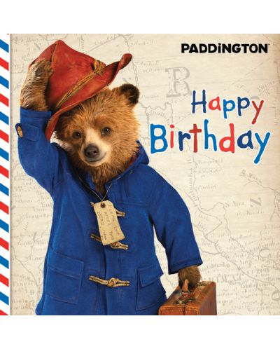 Поздравителна картичка Danilo - Padington Bear - 1