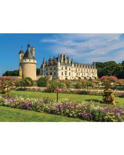 Пъзел Jumbo от 1000 части - Замък в Лоар, Франция - 2