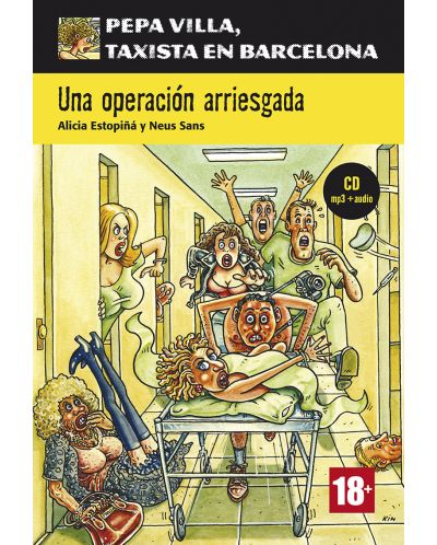 Pepa Villa, Taxista En Barcelona: Una operación arriesgada. Libro + CD B1 - 1