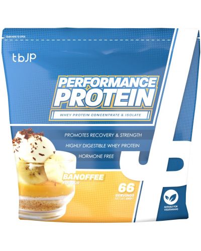 Performance Protein, банофи, 2000 g, Trained by JP	 - 1