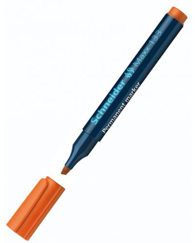 Перманентен маркер Schneider Maxx 133 - 4 mm, оранжев - 1