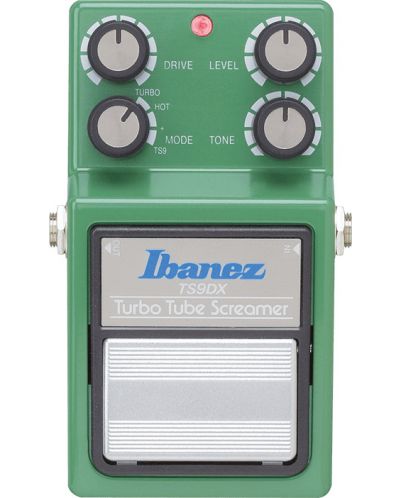 Педал за звукови ефекти Ibanez - TS9DX Turbo Tube Screamer, зелен - 1