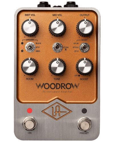 Педал за звукови ефекти Universal Audio - Woodrow 55, оранжев - 1