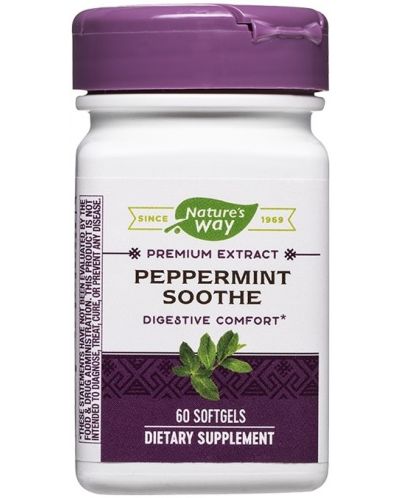 Peppermint Soothe, 60 капсули, Nature’s Way - 1