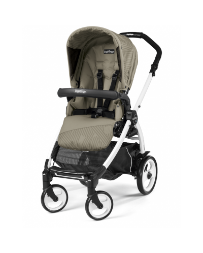 Peg-Perego Лятна количка Book 51 Sportivo Geo Beige изберете модел Шаси 51 - White