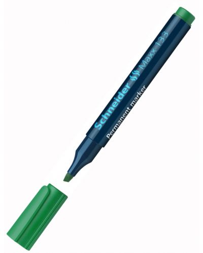 Перманентен маркер Schneider Maxx 133 - 4 mm, зелен - 1