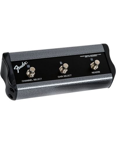 Педал за усилвател Fender - 3-Button FS Channel/Gain/Reverb, сив - 2