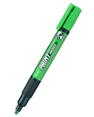 Перманентен маркер Pentel Paint MМP20 - 4.0 mm, зелен - 1