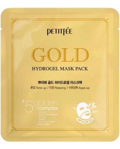 Petitfee & Koelf Хидрогелна маска, с 24-каратово злато, 32 g - 1