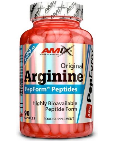 PepForm Arginine, 90 капсули, Amix - 1