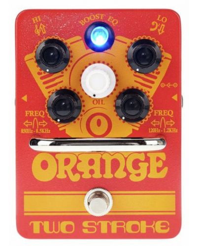 Педал за звукови ефекти Orange - Two Stroke Boost EQ, червен - 1