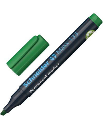 Перманентен маркер Schneider Maxx 133 - 4 mm, зелен - 2