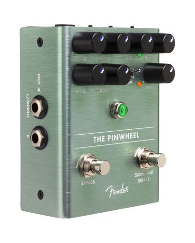 Педал за звукови ефекти Fender - Pinwheel Speaker Emulator, зелен - 3
