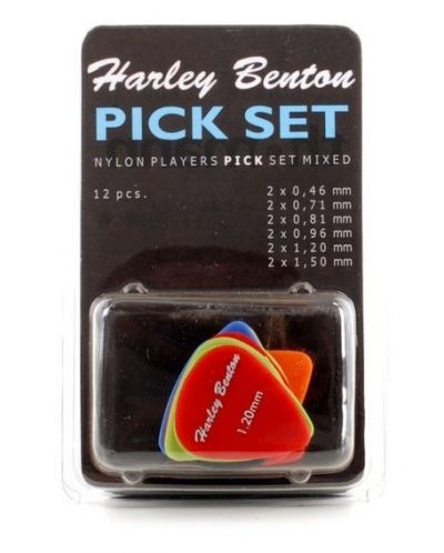 Перца за китара Harley Benton - Pick Set Mixed, многоцветни - 2