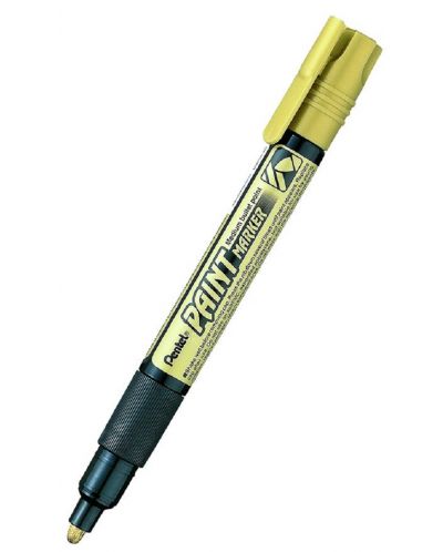 Перманентен маркер Pentel Paint MМP20 - 4.0 mm, златист - 1