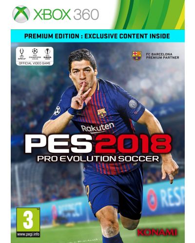 Pro Evolution Soccer 2018 Premium Edition (Xbox 360) - 1