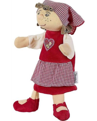Петрушка кукла за куклен театър Sterntaler - Червената шапчица - 23 cm - 2