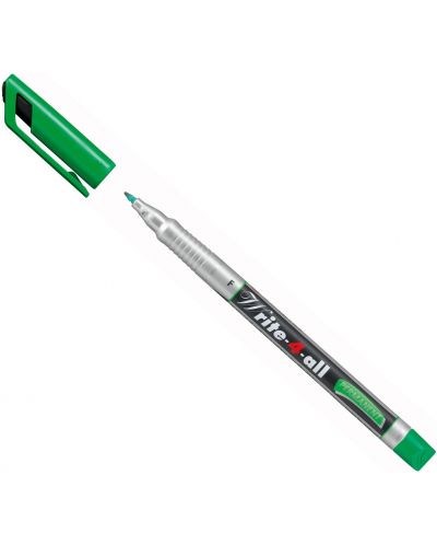 Перманентен тънкописец Stabilo - Write-4-All, 0.7 mm, зелен - 2