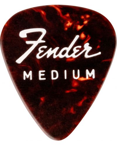 Перца за китара Fender - Fine Electric Pick, 12 бр., многоцветни - 4