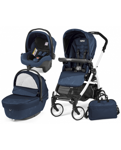 Peg-Perego Модулна система Book 51 Modular XL Sportivo Geo Navy изберете модел Шаси 51 - White