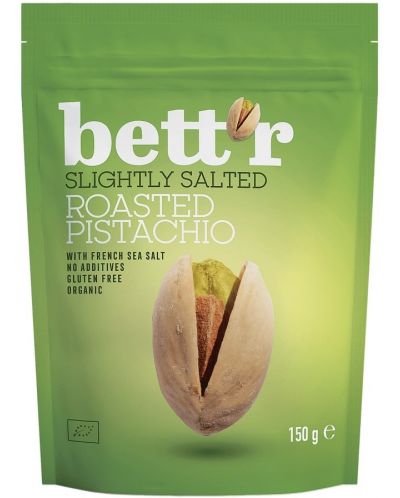 Печен солен шамфъстък, 150 g, Bett'r - 1