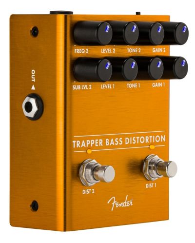 Педал за звукови ефекти Fender - Trapper Bass Distortion, оранжев - 3