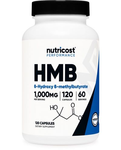 Performance HMB, 120 капсули, Nutricost - 1