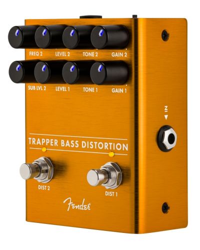 Педал за звукови ефекти Fender - Trapper Bass Distortion, оранжев - 2