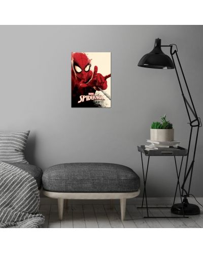Метален постер Displate - Spider Man - Peter Parker - 4