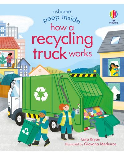 Peep Inside How a Recycling Truck Works - 1
