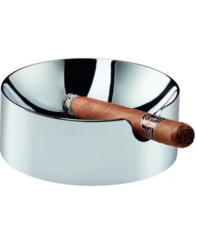 Пепелник за пури Philippi - Scala, 14 cm, огледално полиран хром - 2