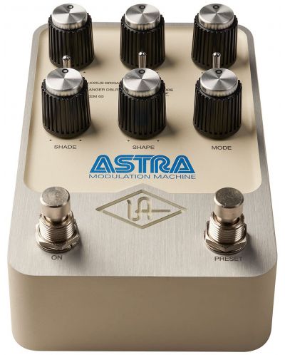 Педал за звукови ефекти Universal Audio - Astra Modulation, бежов - 2