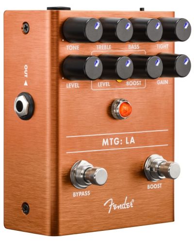 Педал за звукови ефекти Fender - MTG:LA Tube Distortion, оранжев - 3