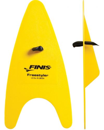 Педълси за кроул Finis - Freestyler Paddles, жълти - 1