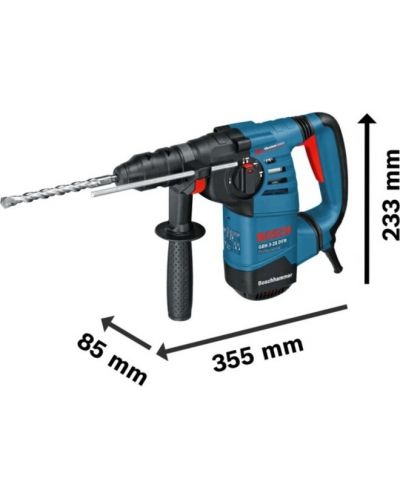 Перфоратор Bosch - Professional GBH 3-28 DFR, 800W - 2